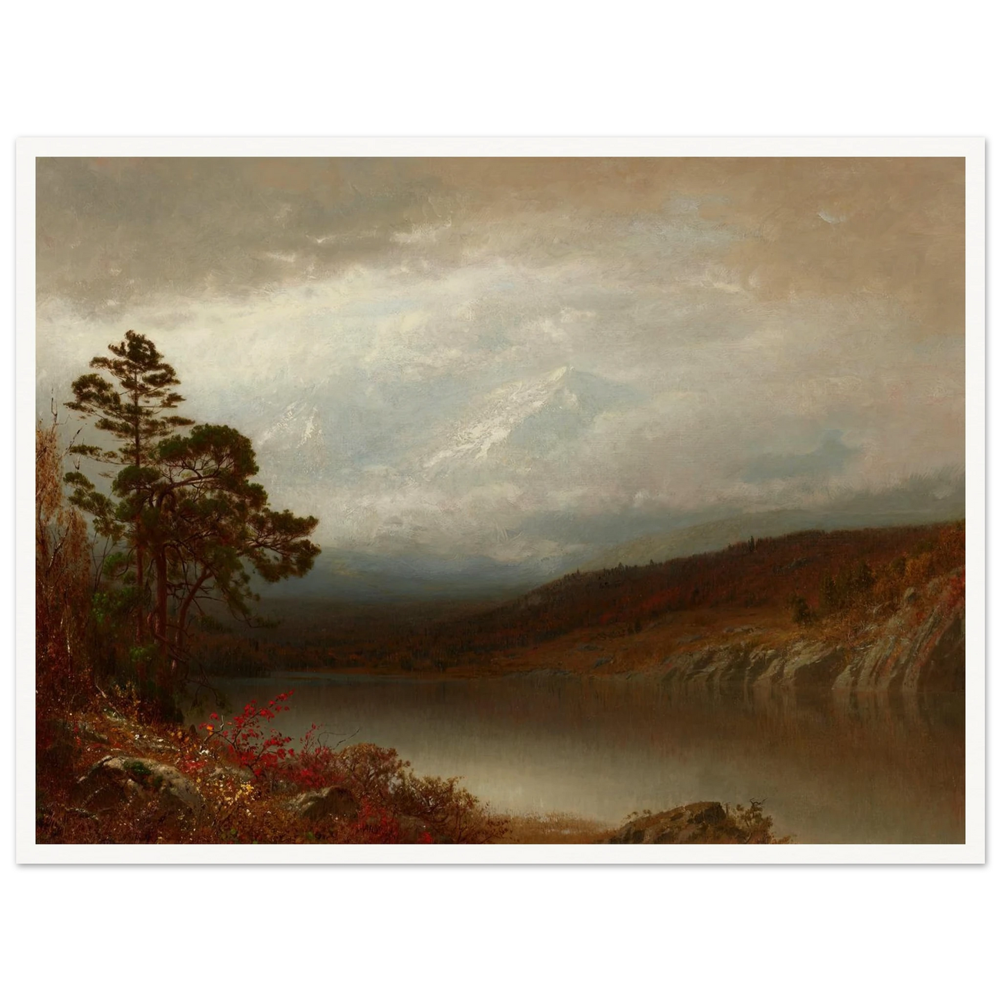 Autumn in the Adirondacks (c. 1872-73) Art Print | Alexander Helwig Wyant-Quipham Collections