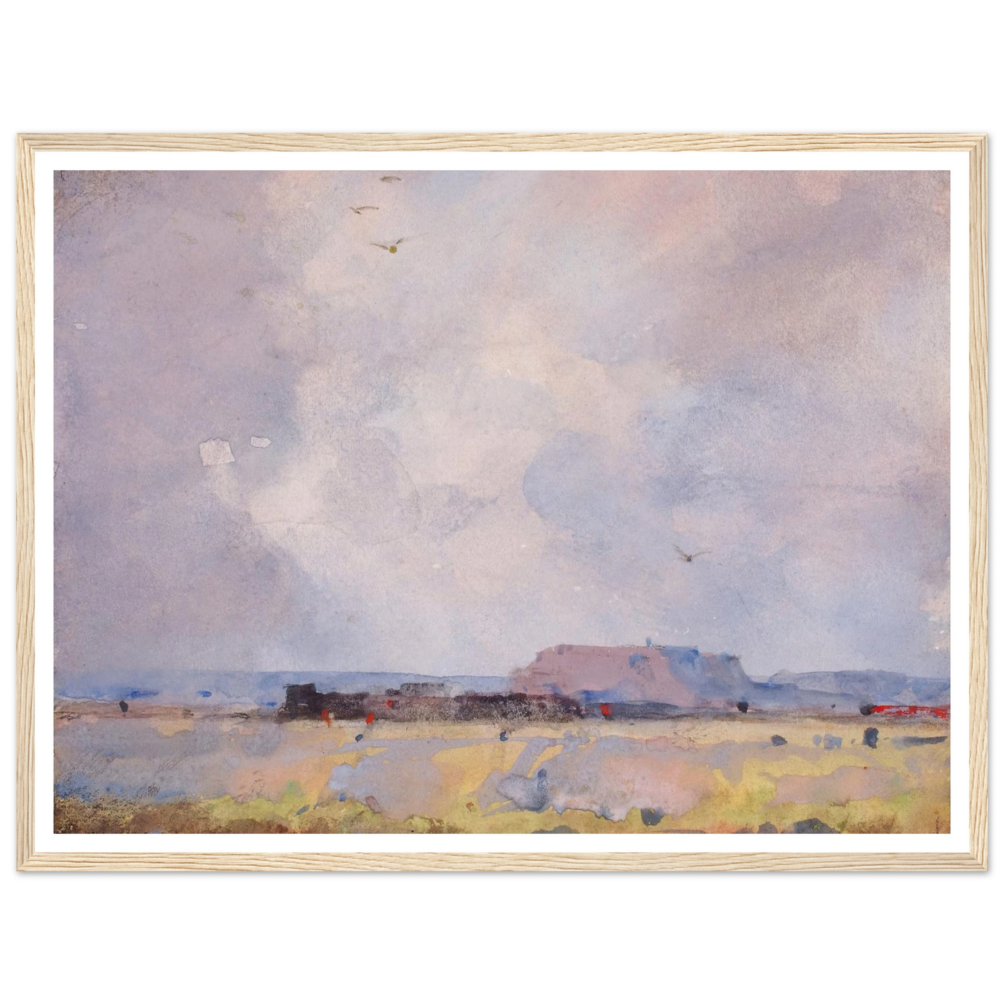 In The Plateau Country, With An Inhabited Pueblo (1929) Art Print | William Henry Holmes-Quipham Collections