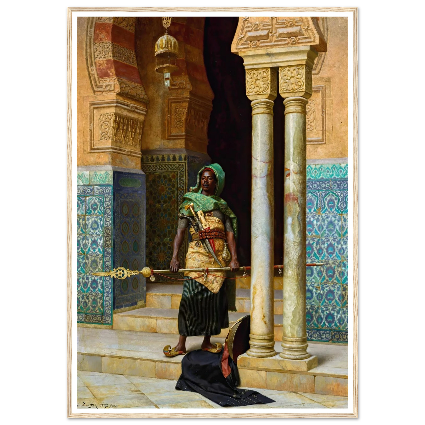 The Nubian Guard (1902) Art Print | Ludwig Deutsch-Quipham Collections
