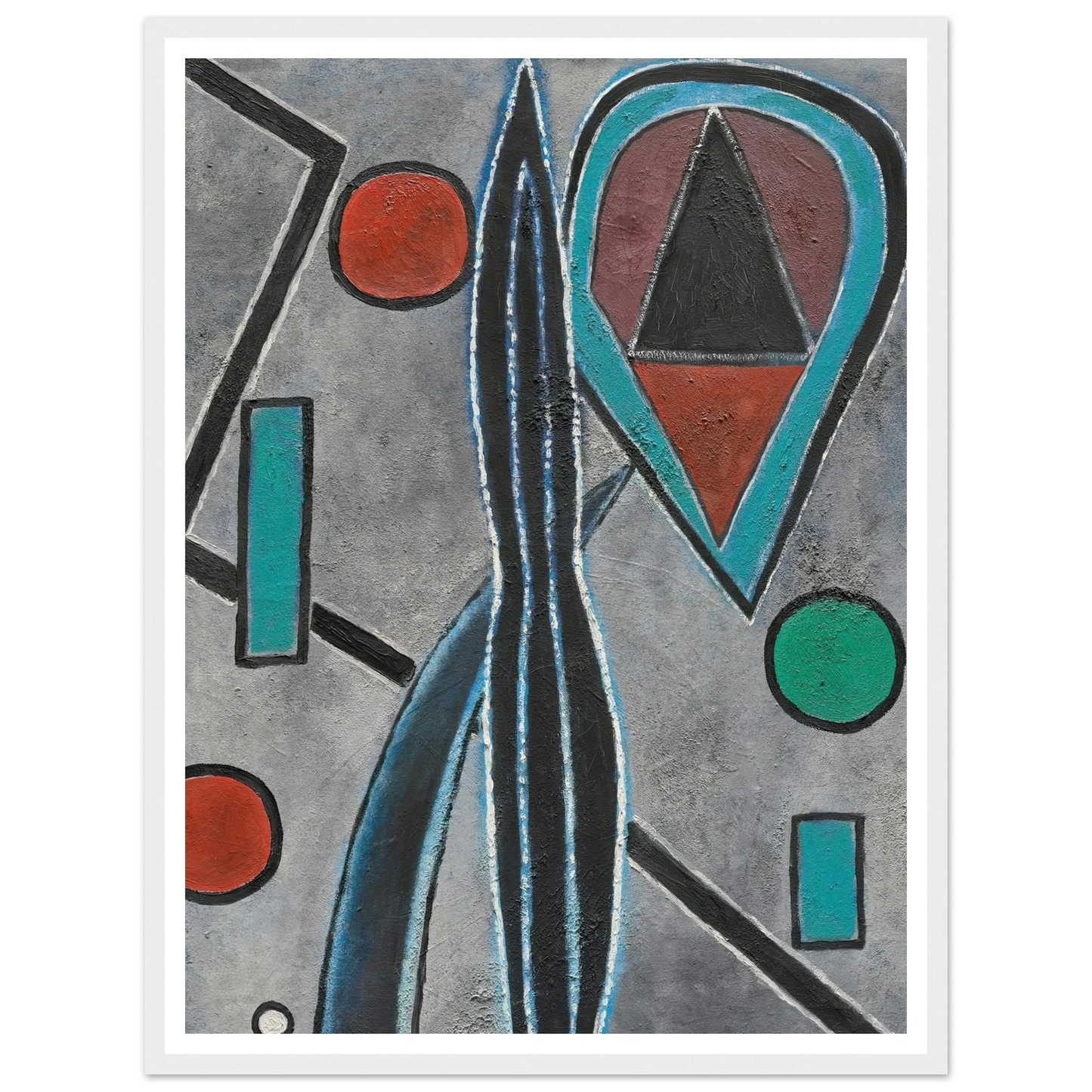 Maintenant et autrefois (1946) Art Print | Francis Picabia-Quipham Collections