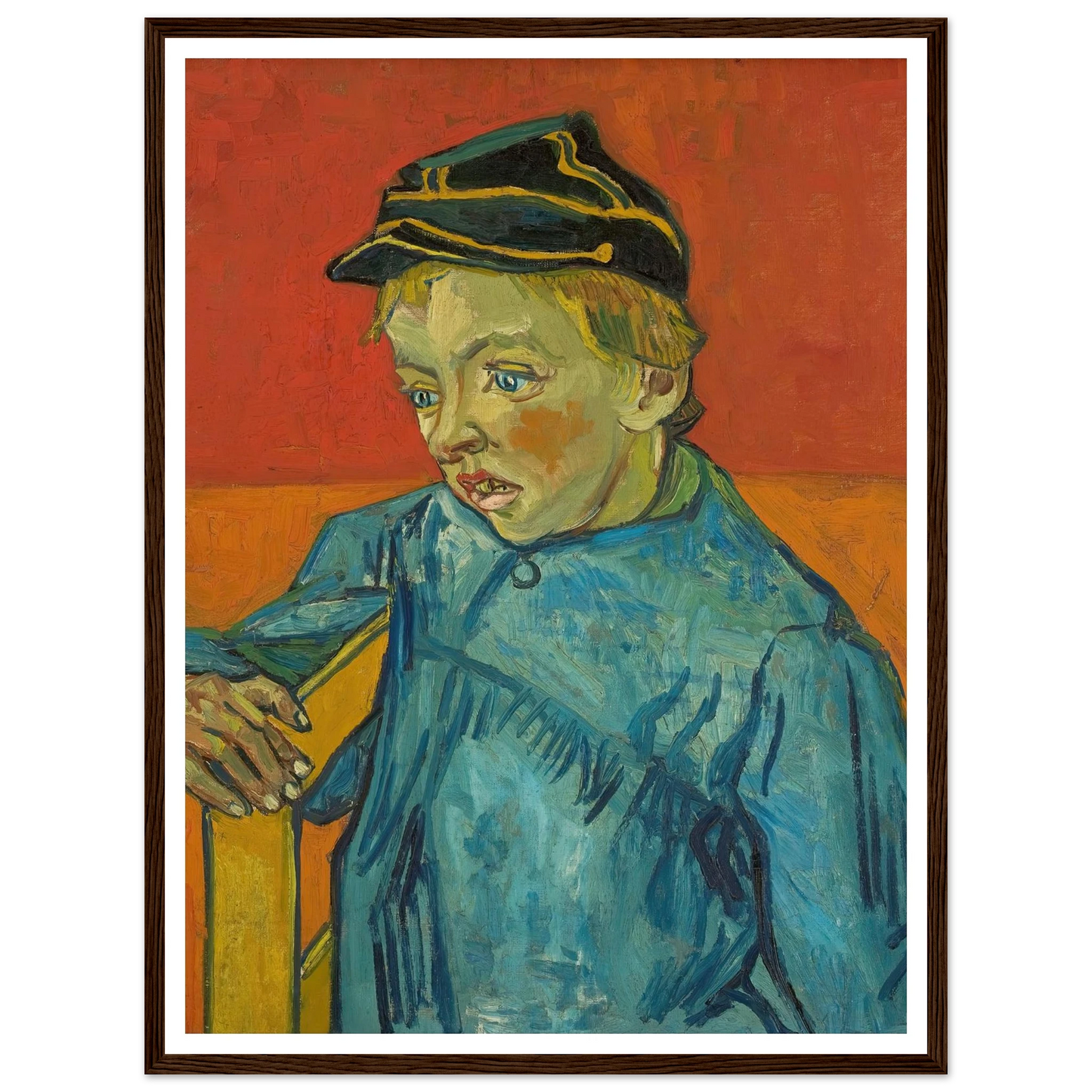 The Schoolboy (Camille Roulin) (1888) Art Print | Vincent van Gogh-Quipham Collections