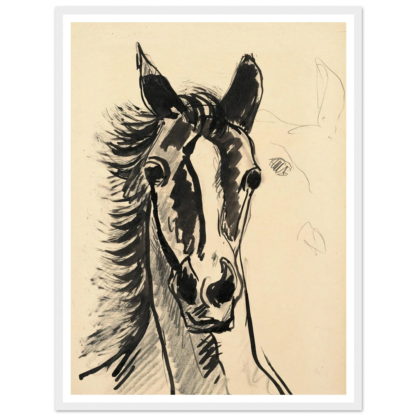 Tête de cheval (1930-35) Art Print | Francis Picabia-Quipham Collections