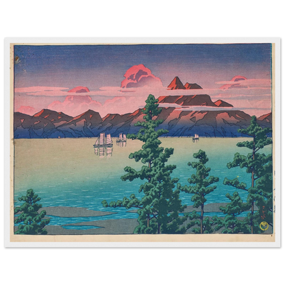 Hizen, Mount Unzen (1927) Art Print | Kawase Hasui-Quipham Collections