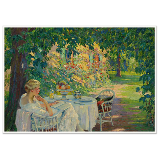 In the shade (1920) Art Print | Edward Cucue-Quipham Collections