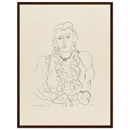 Sitzende Frau (1936) Art Print | Henri Matisse-Quipham Collections