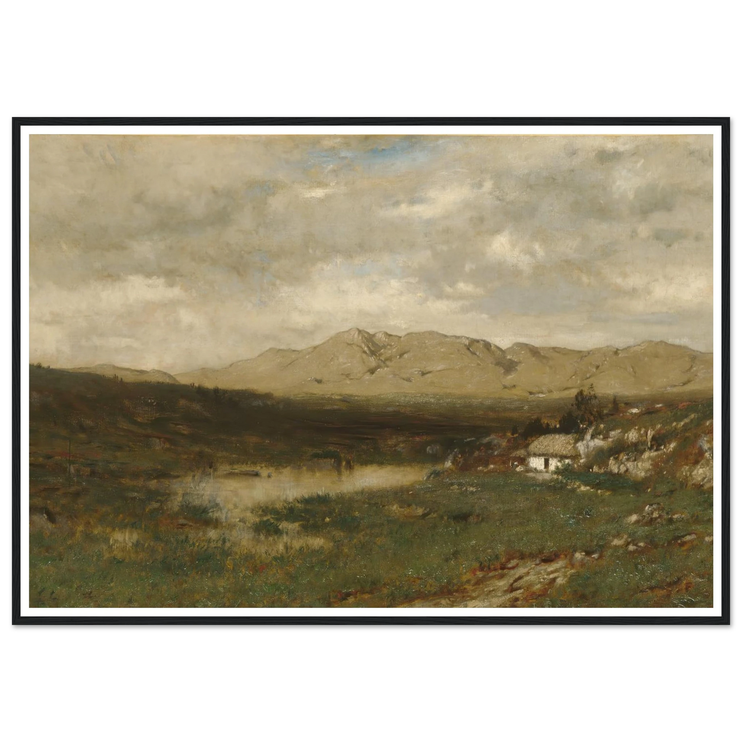 View in County Kerry (ca. 1875) Art Print | Alexander Helwig Wyant-Quipham Collections