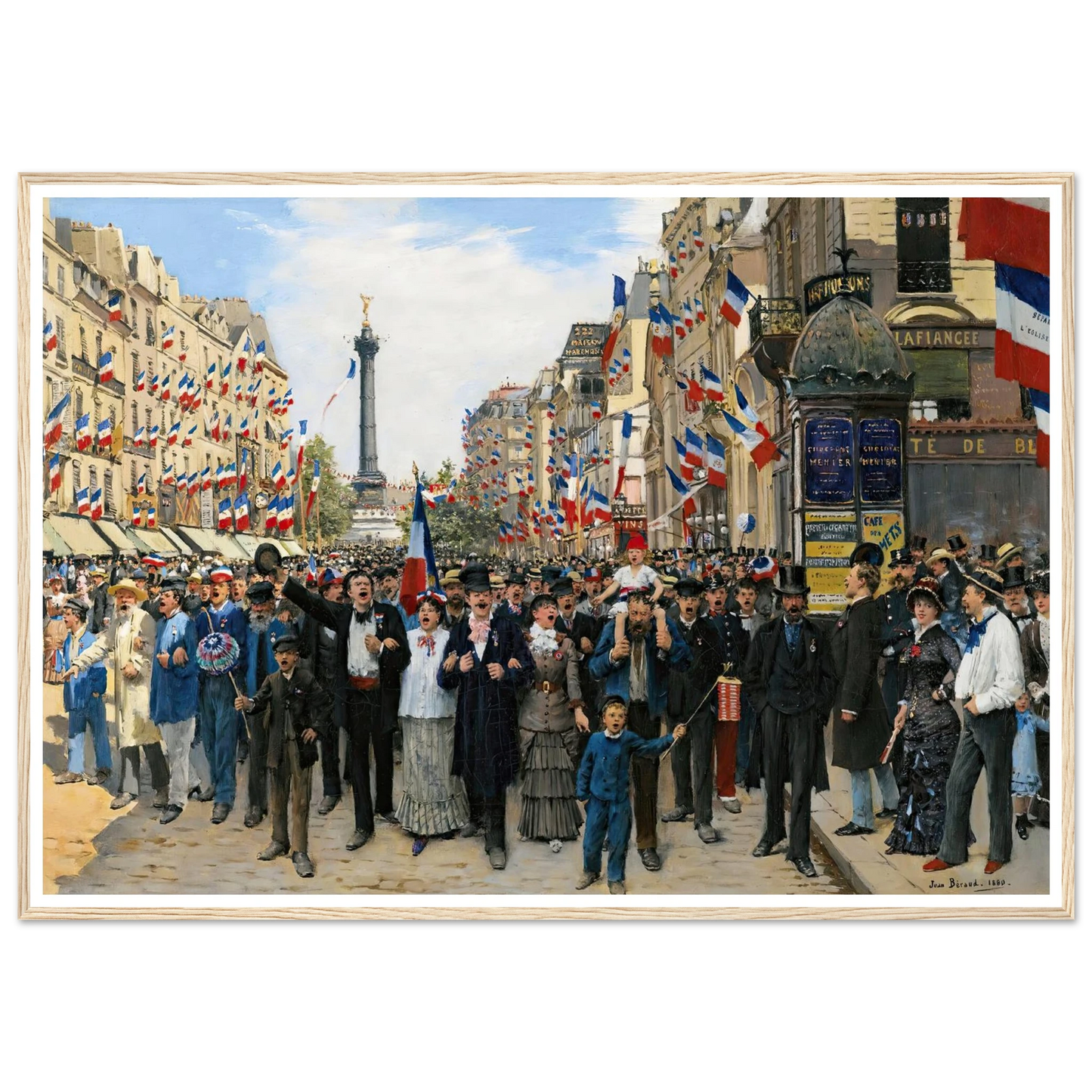La Marseillaise (1880) Art Print | Jean Beraud-Quipham Collections