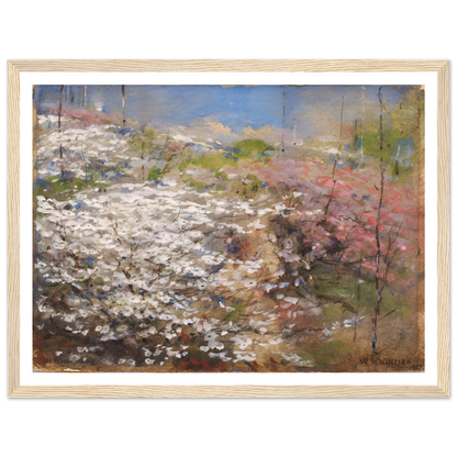Field Of Blossoms (1927) Art Print | William Henry Holmes-Quipham Collections