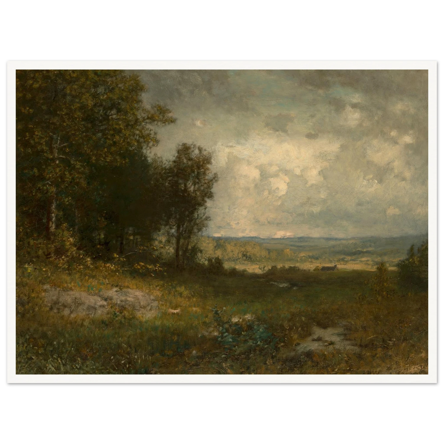 End of Summer (circa 1880-1892) Art Print | Alexander Helwig Wyant-Quipham Collections