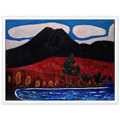Mt. Katahdin (Maine), Autumn (1939–40) Art Print | Marsden Hartley-Quipham Collections