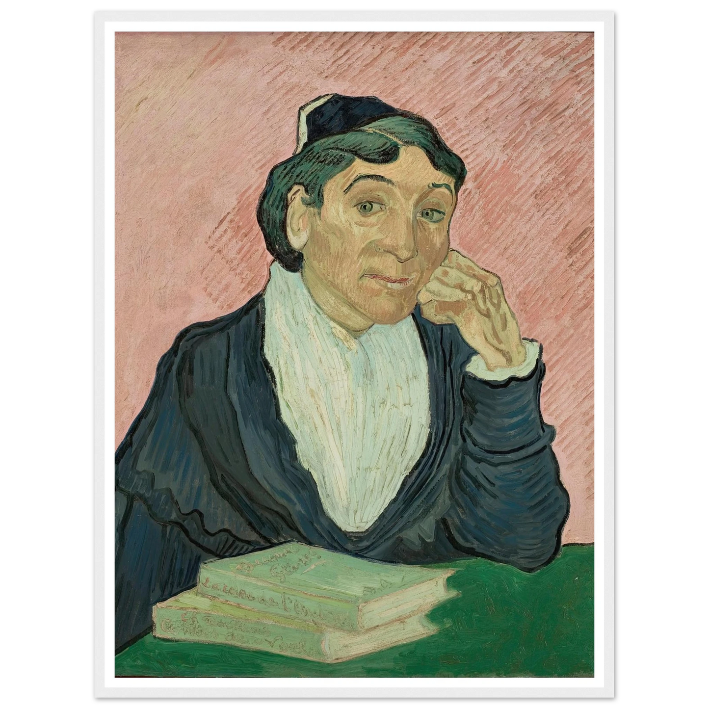 The Woman from Arles (1890) Art Print | Vincent van Gogh-Quipham Collections