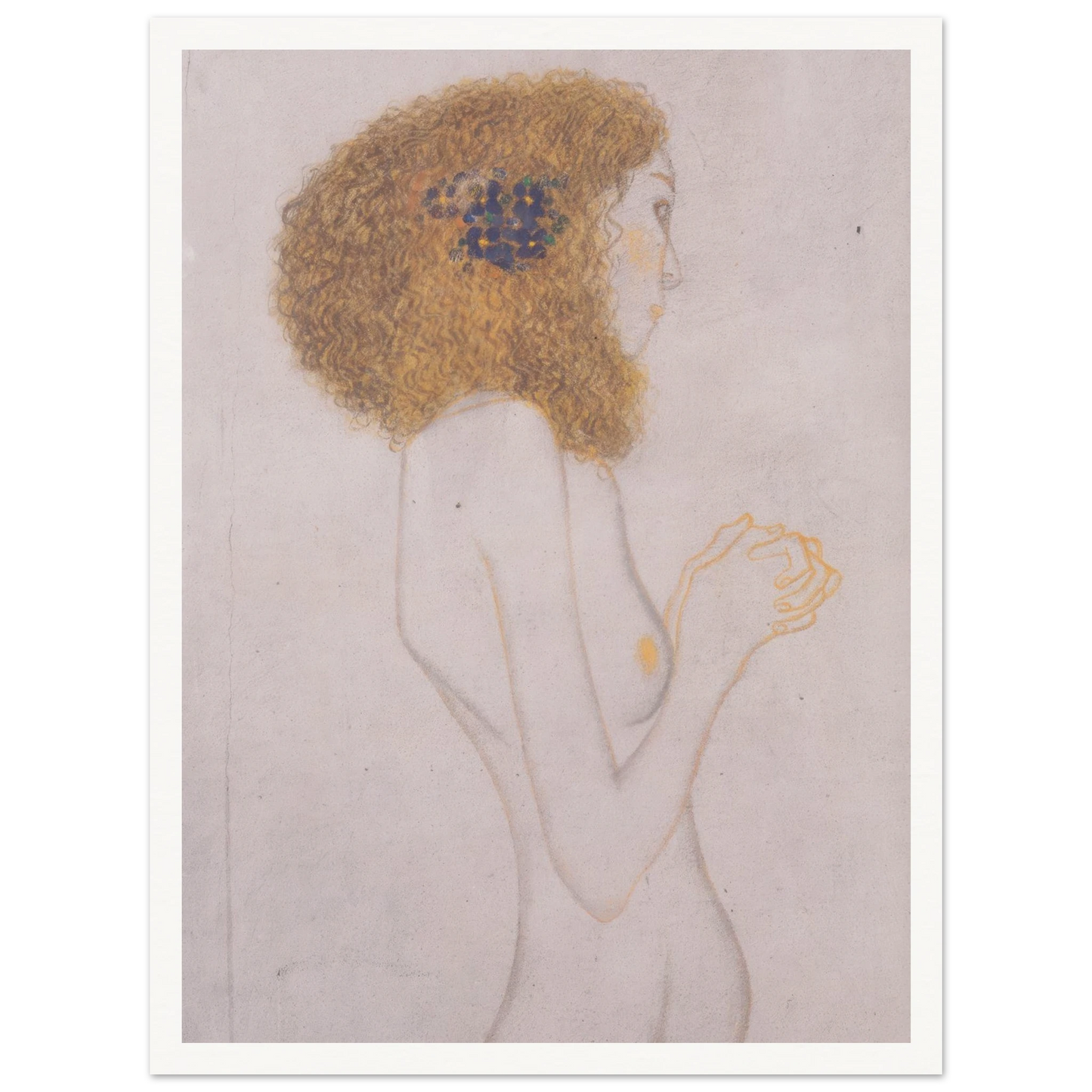 Die Leiden der schwachen Menschen (1902) Art Print | Gustav Klimt-Quipham Collections