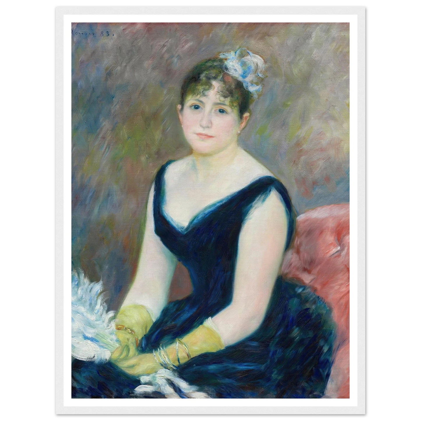Madame Léon Clapisson (1883) Art Print | Pierre Auguste Renoir-Quipham Collections