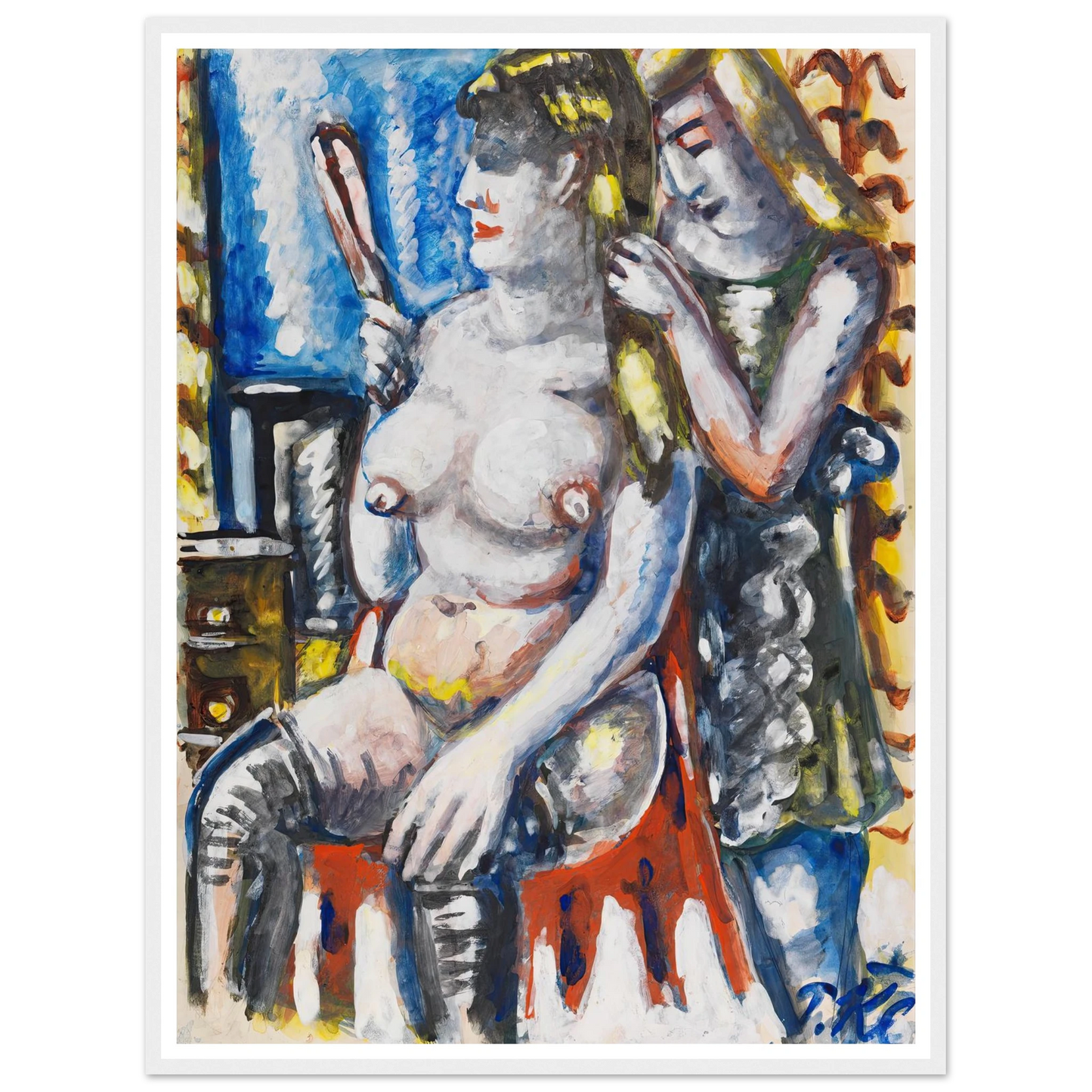 Garderobe (1947) Art Print | Paul Kleinschmidt-Quipham Collections