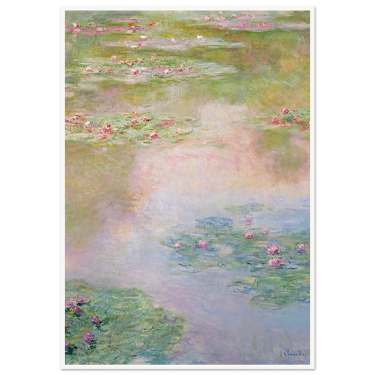 Nymphéas (1907) Art Print | Claude Monet-Quipham Collections