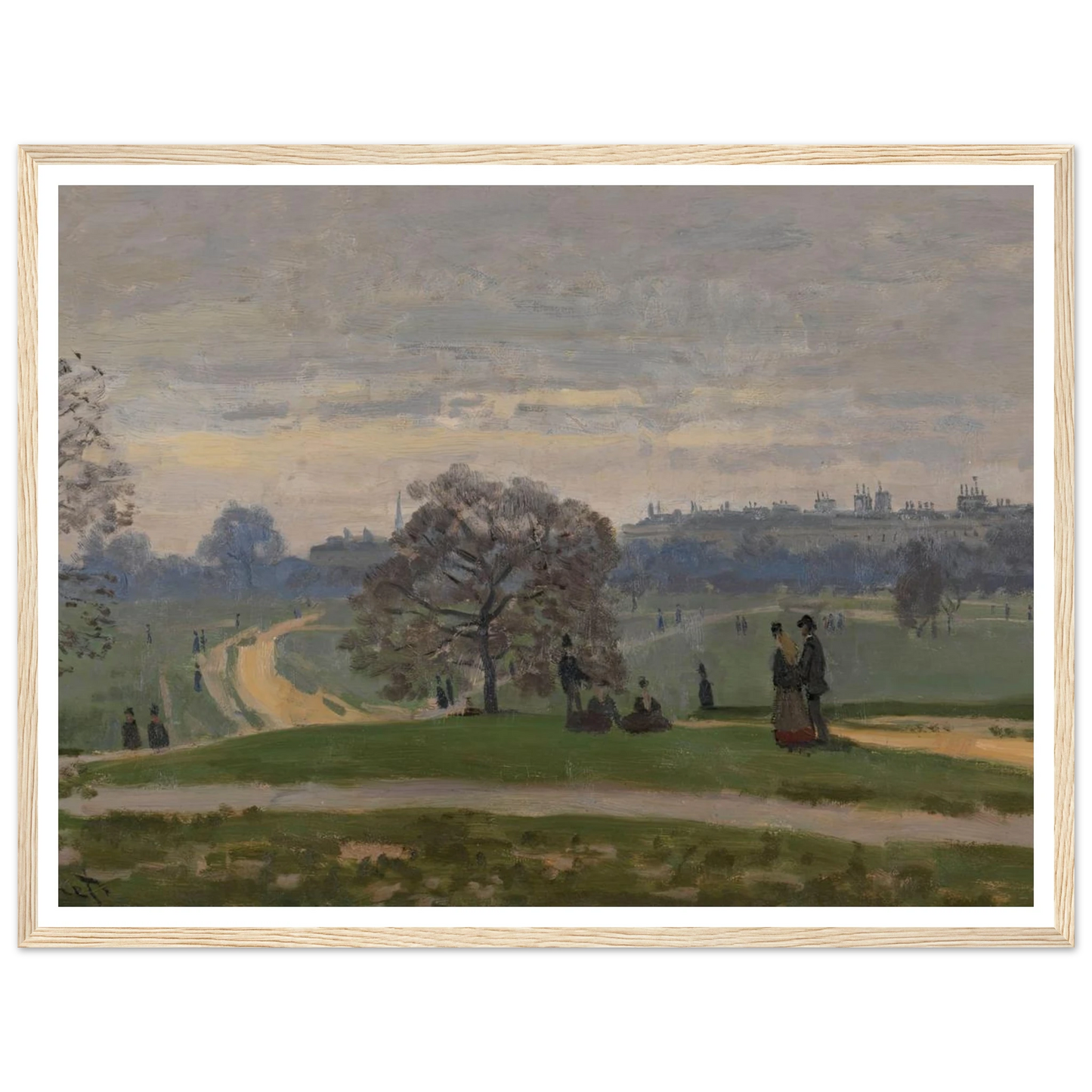 Hyde Park, London (circa 1871) Art Print | Claude Monet-Quipham Collections