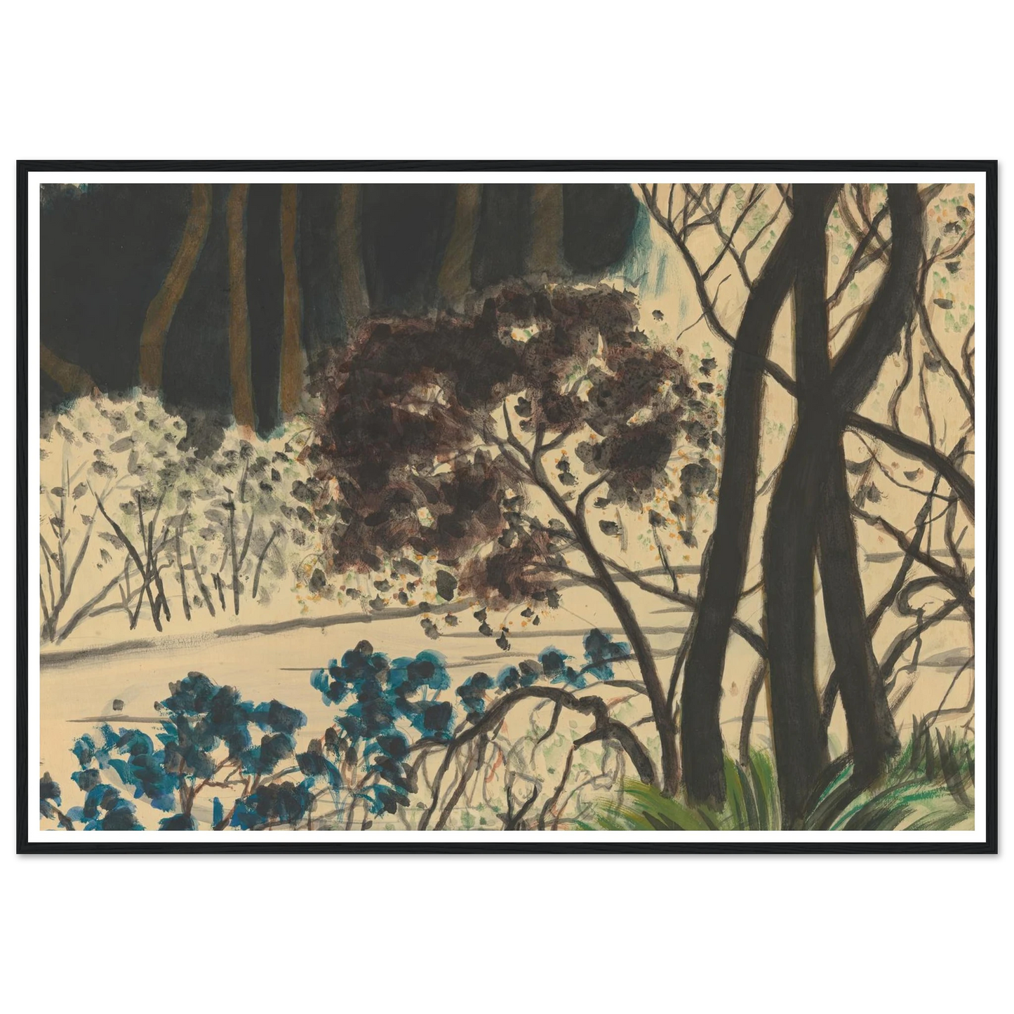 Bosgezicht Art Print | Leon Spilliaert-Quipham Collections
