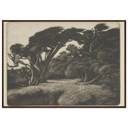 Cypress Bower (1920) Art Print | Ernest Haskell-Quipham Collections