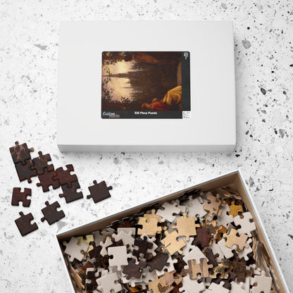 Tonnelle à Greifswald Puzzle | Caspar David Friedrich-Quipham Collections