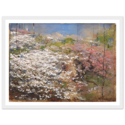 Field Of Blossoms (1927) Art Print | William Henry Holmes-Quipham Collections