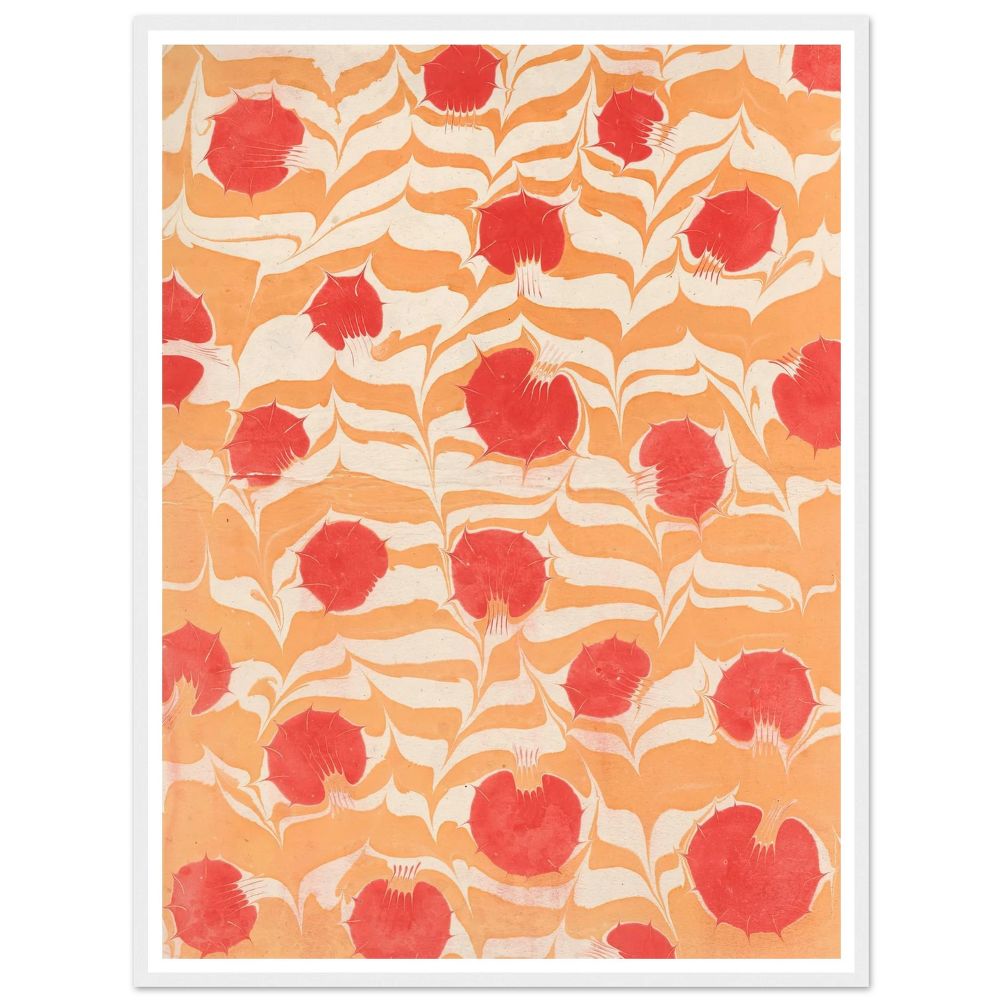 Marmorpapier (1900 - 1921) Art Print | Franz Weisse-Quipham Collections