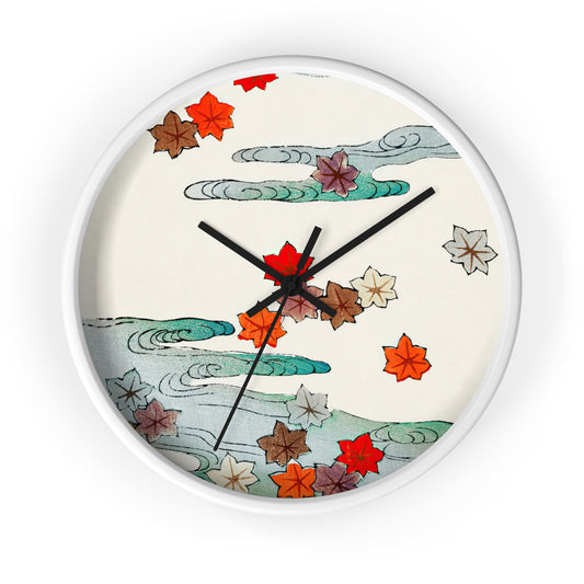 Water Illustation Wall Clock | Watanabe Seitei-Quipham Collections