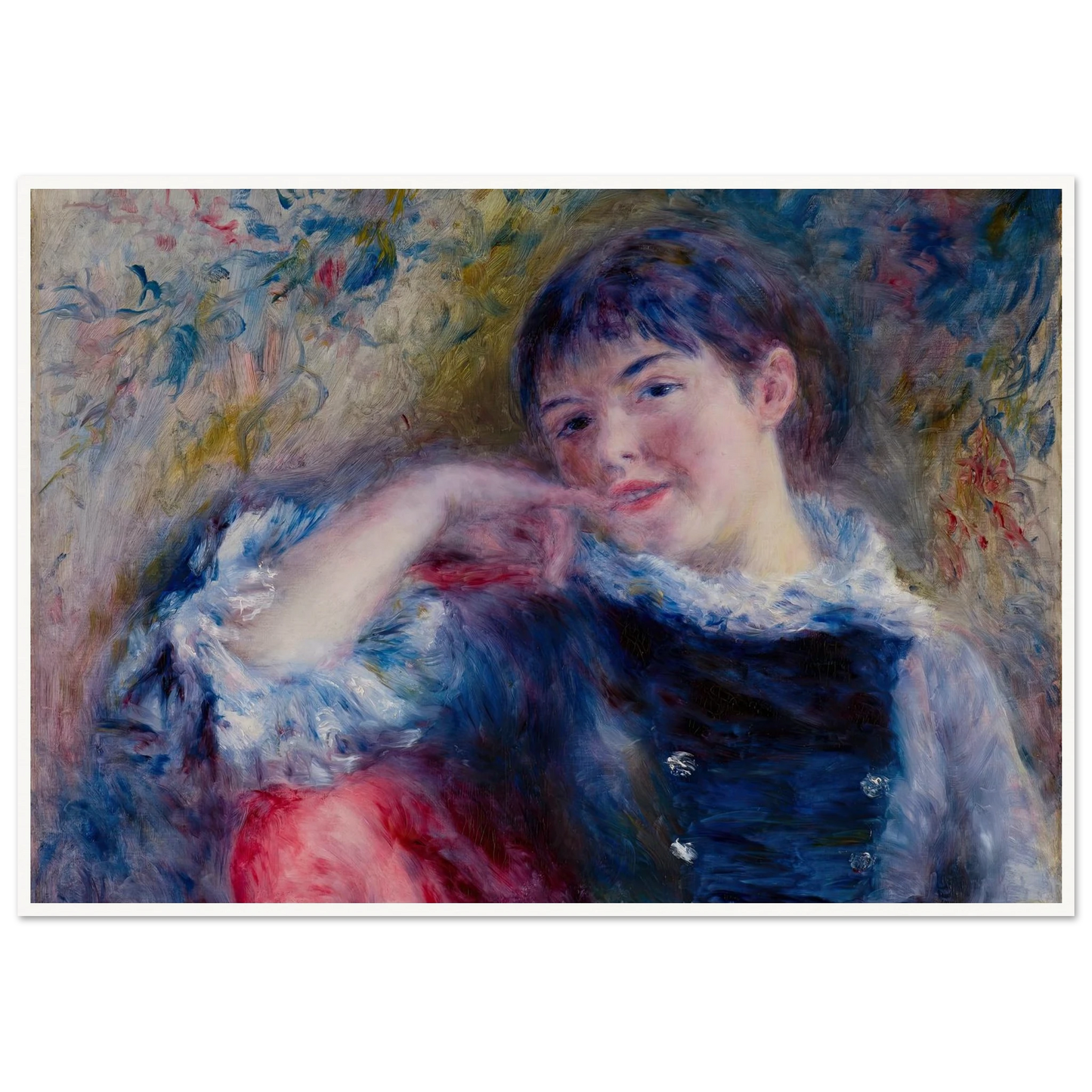 The Dreamer (1879) Art Print | Pierre Auguste Renoir-Quipham Collections