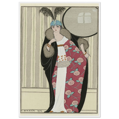 Journal des Dames et des Modes; the Fashion Illustrators (1912) Art Print | George Barbier-Quipham Collections