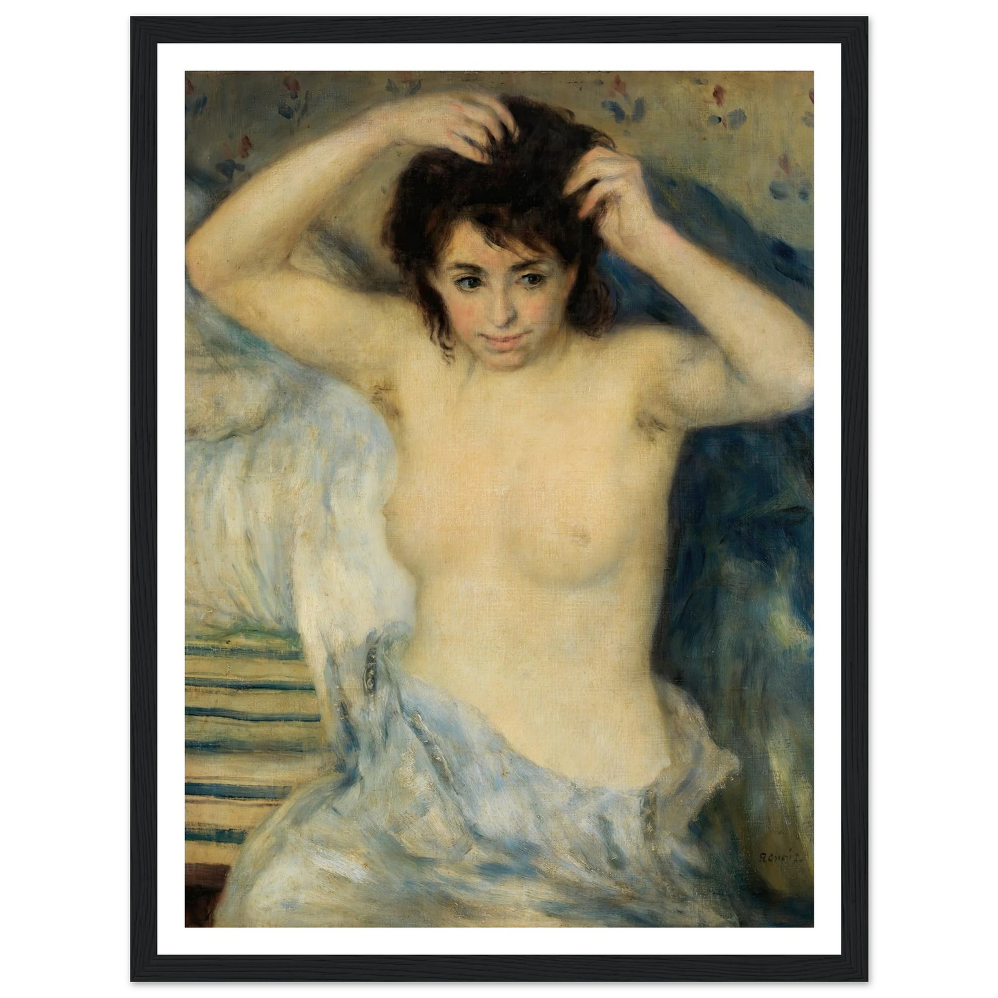 Before the Bath (Avant le bain) (c. 1875) Art Print | Pierre Auguste Renoir-Quipham Collections