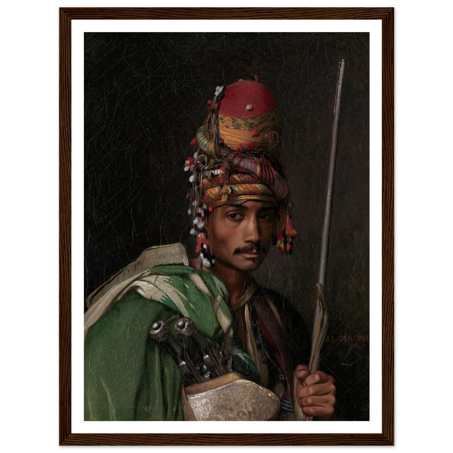 Bashi-Bazouk (ca. 1868–69) Art Print | Jean Leon Gerome-Quipham Collections