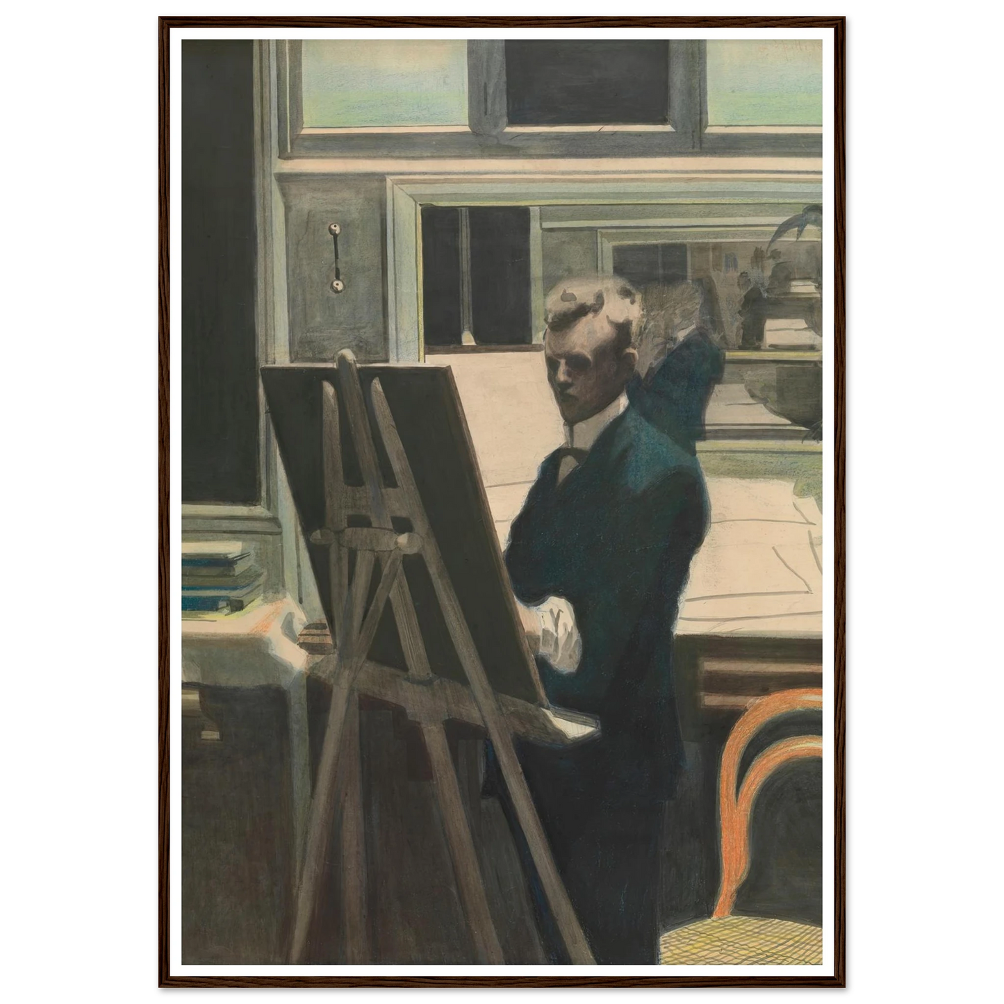 Self Portrait Art Print | Leon Spilliaert-Quipham Collections
