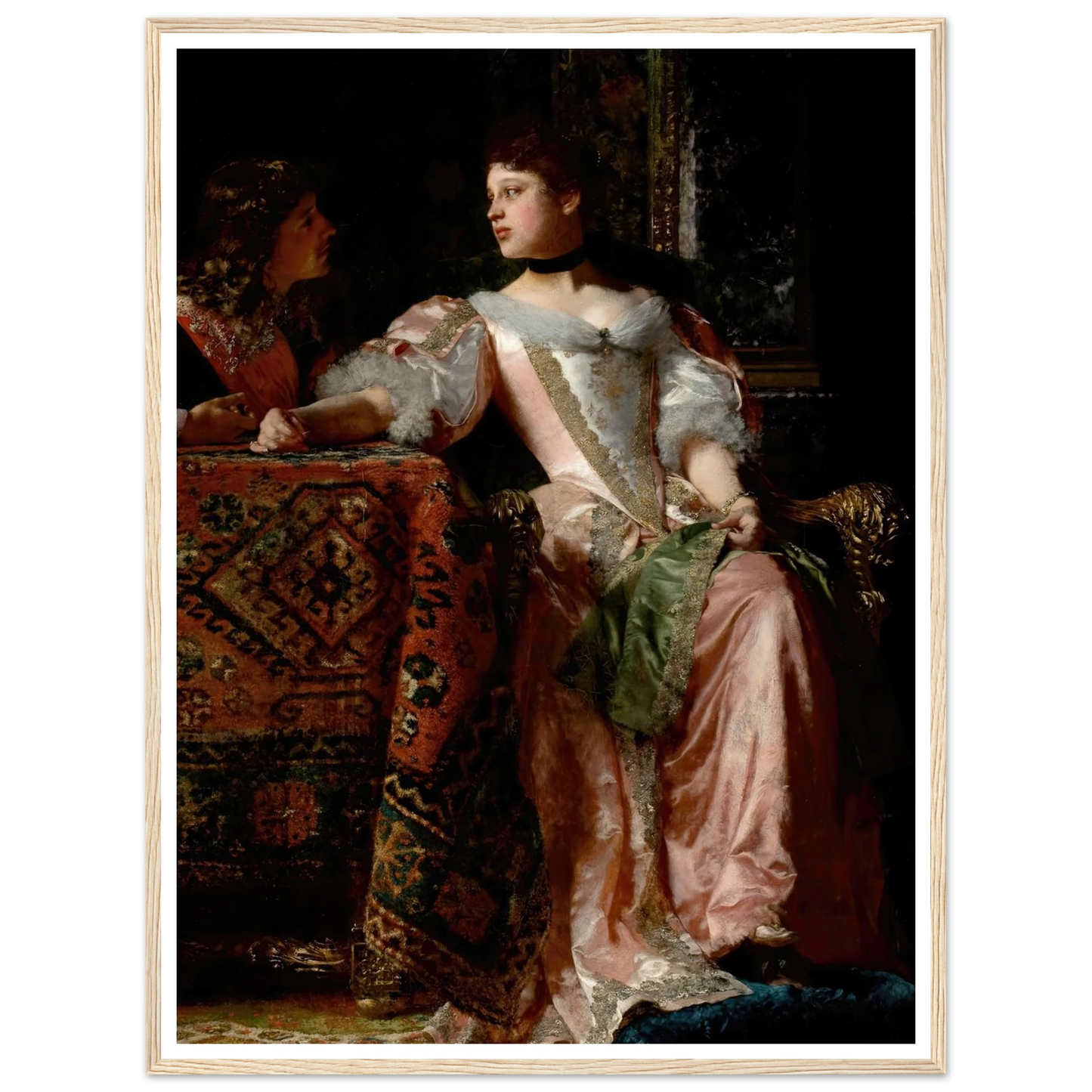 The Proposal (1891) Art Print | Wladyslaw Czachorski-Quipham Collections