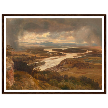 Die Donauauen bei Wien (ca. 1870) Art Print | Josef Hoffmann-Quipham Collections