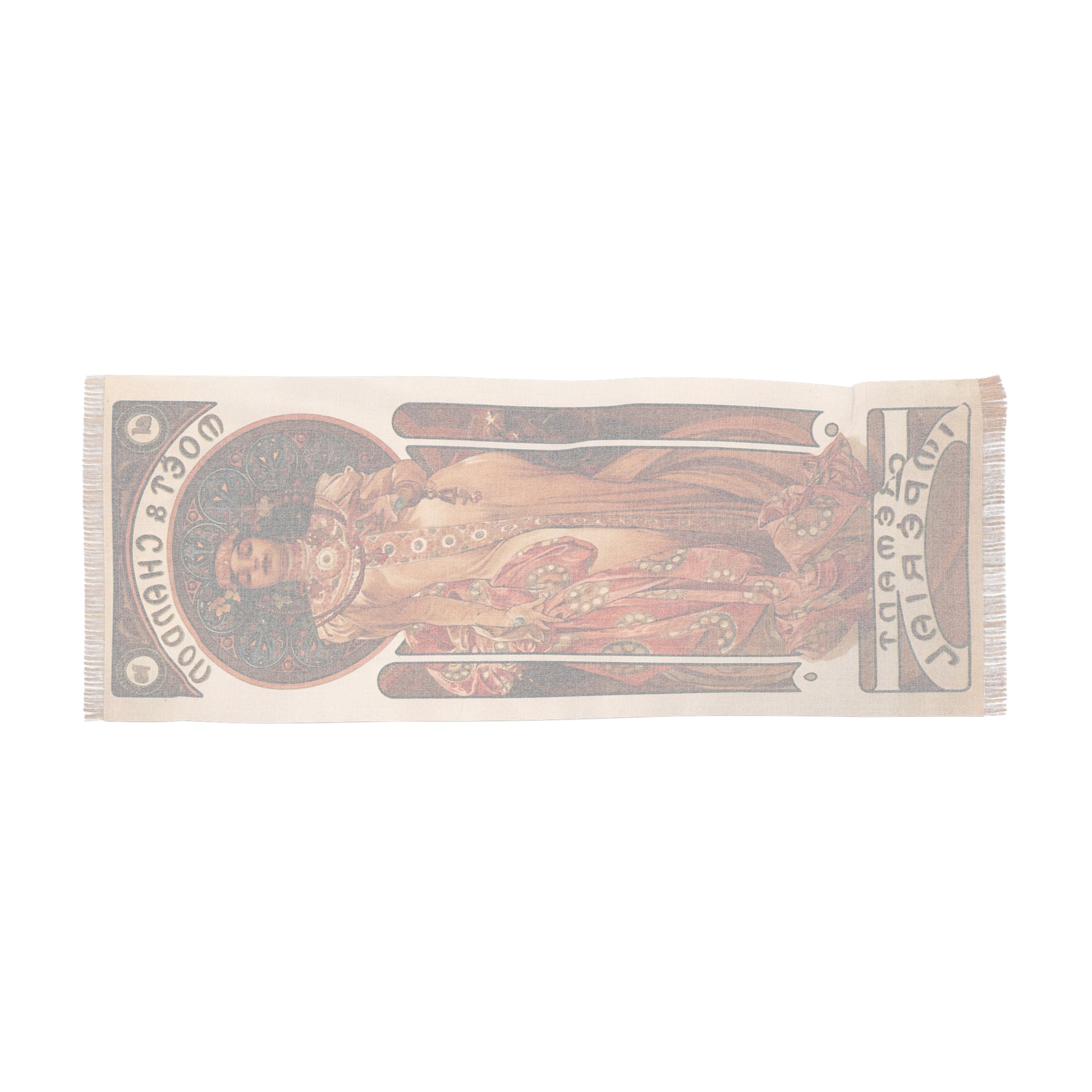 Moet & Chandon Crémant Impérial | Alphonse Mucha Scarf – Art Nouveau Scarf-Quipham Collections