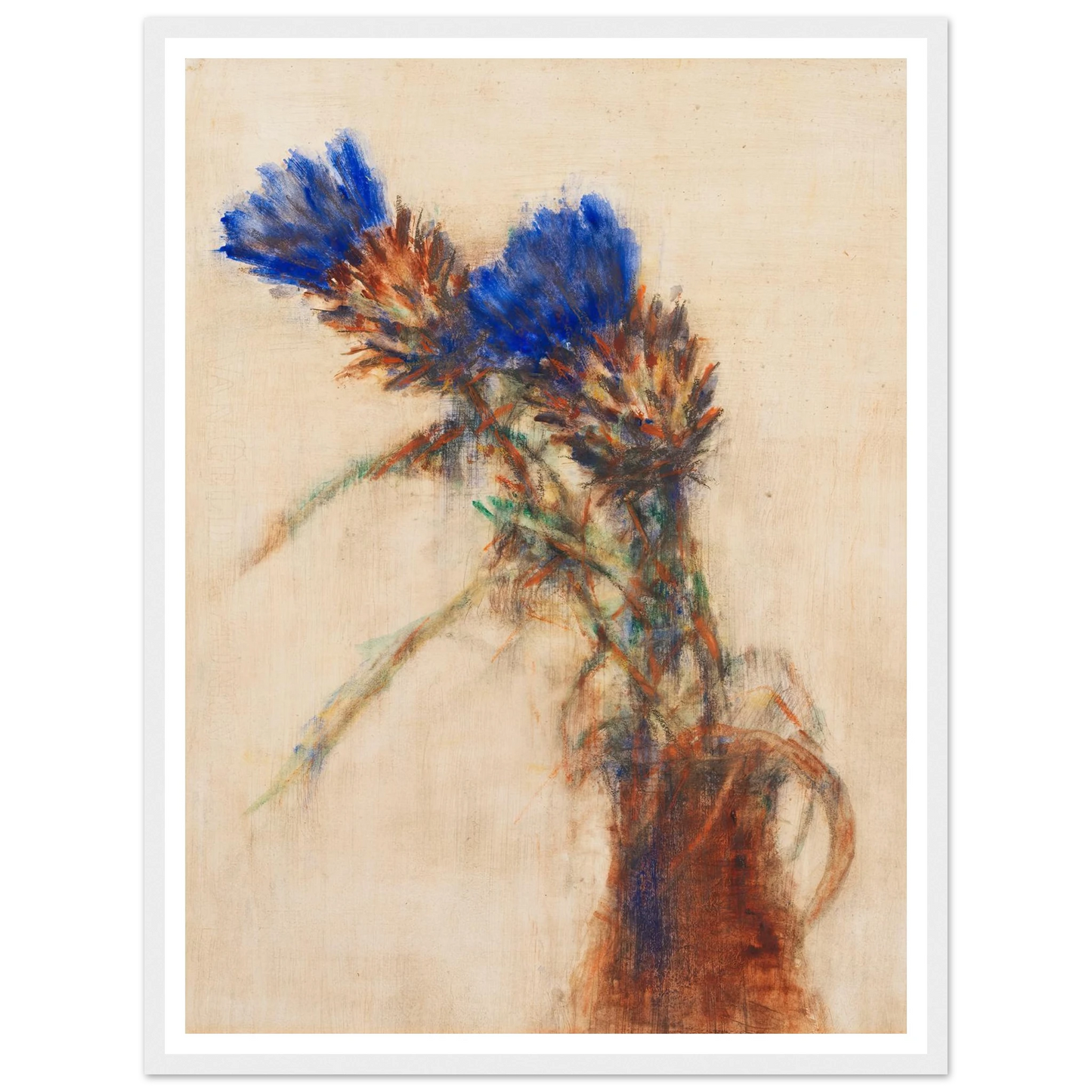 Artischockenblüten (1937) Art Print | Christian Rohlfs-Quipham Collections