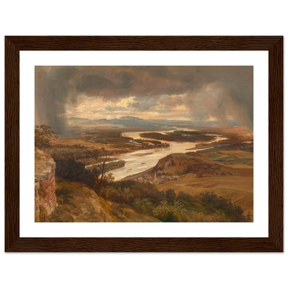 Die Donauauen bei Wien (ca. 1870) Art Print | Josef Hoffmann-Quipham Collections