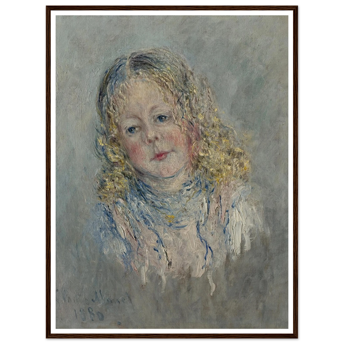 Portrait d’André Lauvray ( 1880) Art Print | Claude Monet-Quipham Collections