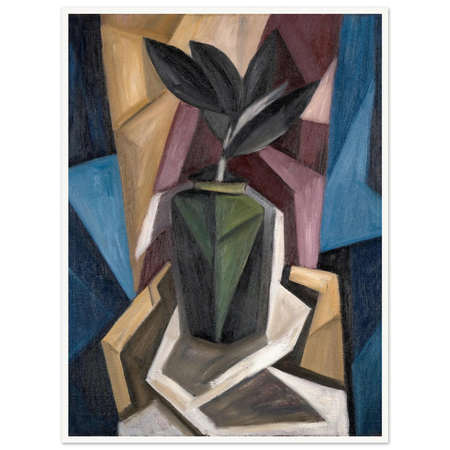 Rubber Plant (1920) Art Print | Marsden Hartley-Quipham Collections