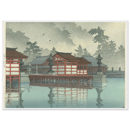 Kiri no Miyajima (Miyajima in mist) (1947) Art Print | Kawase Hasui-Quipham Collections