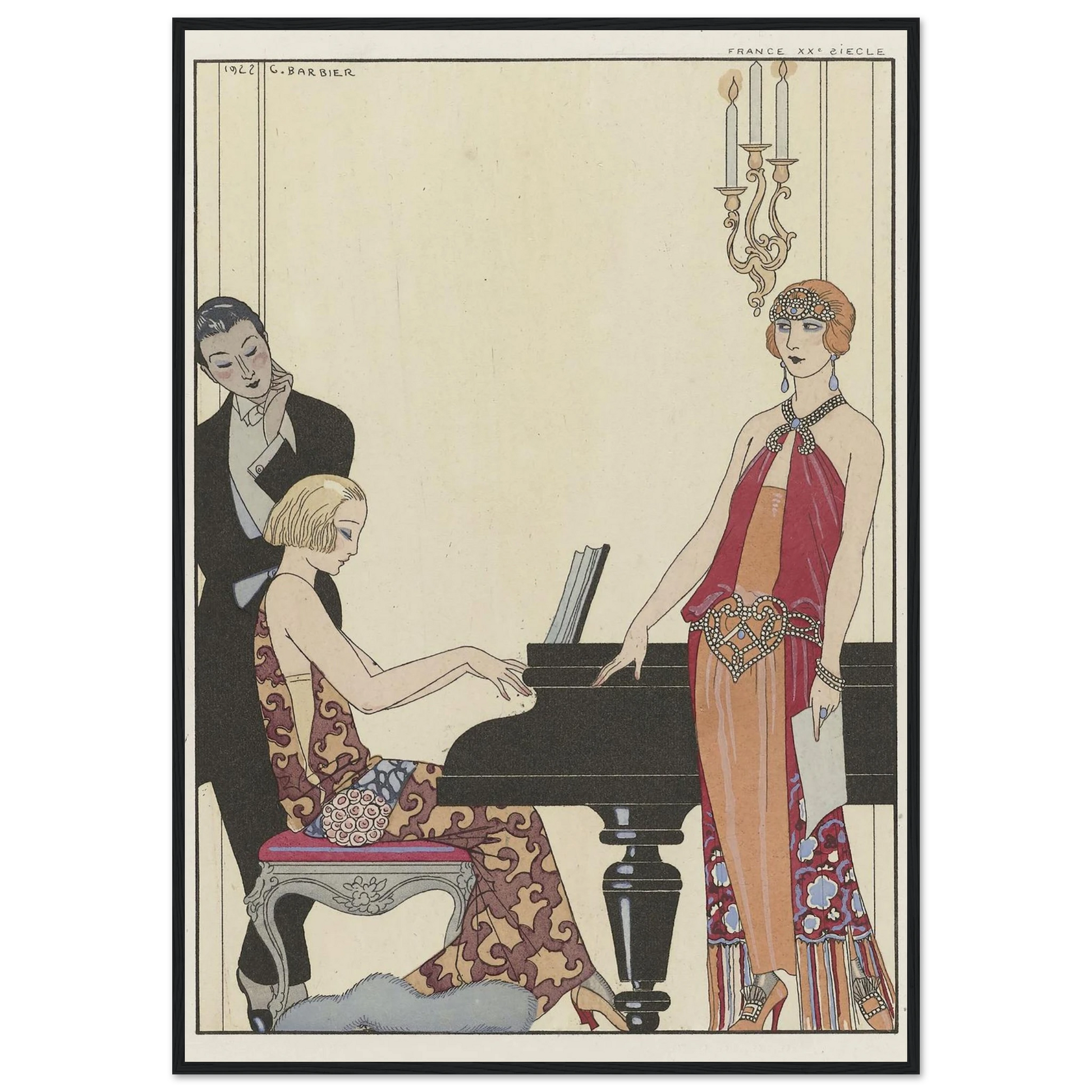 Incantation (1923) Art Print | George Barbier-Quipham Collections