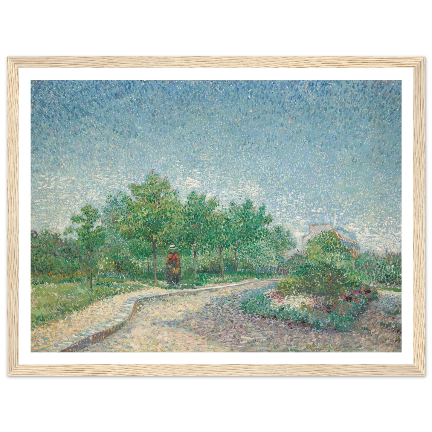 Square Saint-Pierre, Paris (1887) Art Print | Vincent van Gogh-Quipham Collections