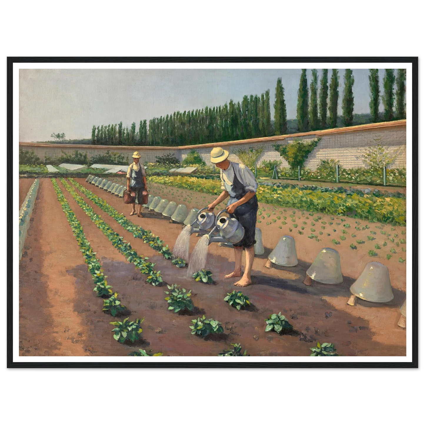 Les Jardiniers (1877) Art Print | Gustave Caillebotte-Quipham Collections