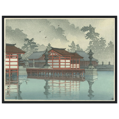 Kiri no Miyajima (Miyajima in mist) (1947) Art Print | Kawase Hasui-Quipham Collections