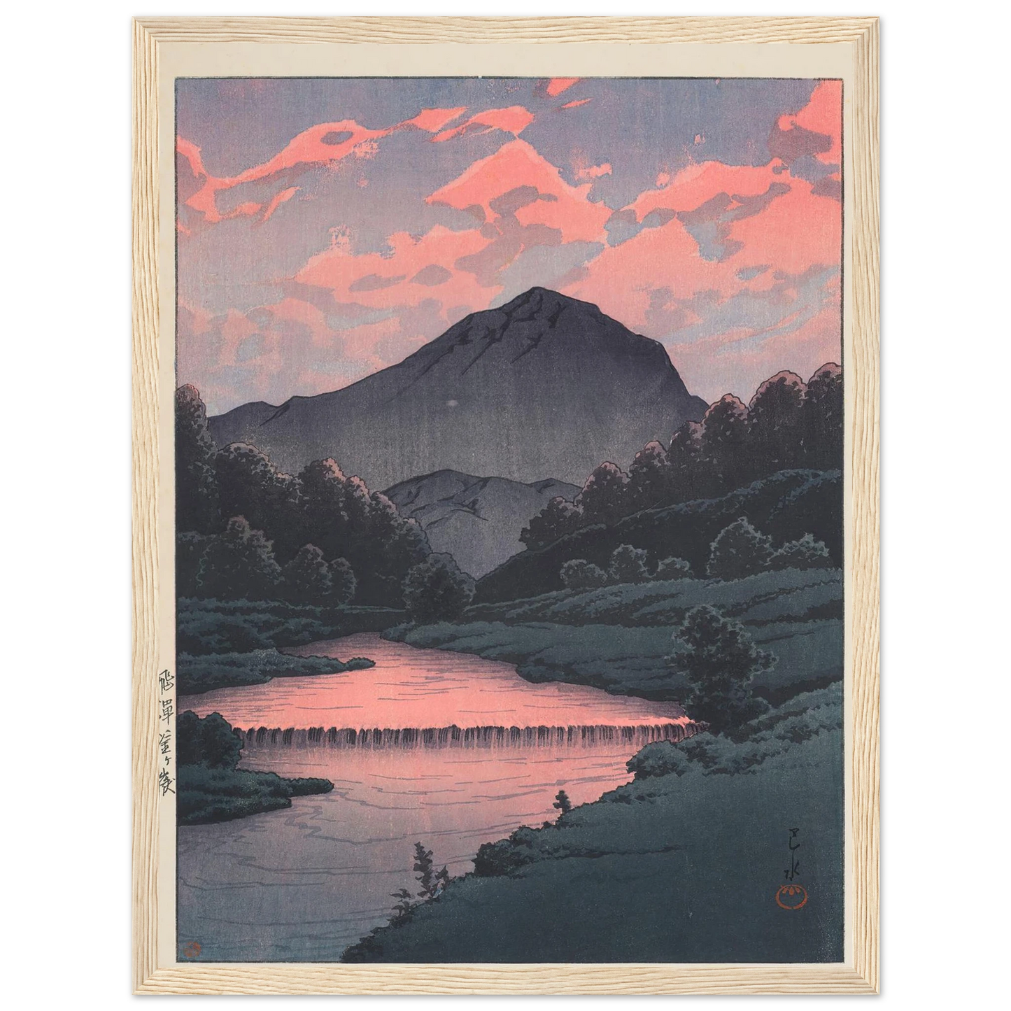 Hida Kamagadake (Mount Kamaga, Hida) (1933) Art Print | Kawase Hasui-Quipham Collections