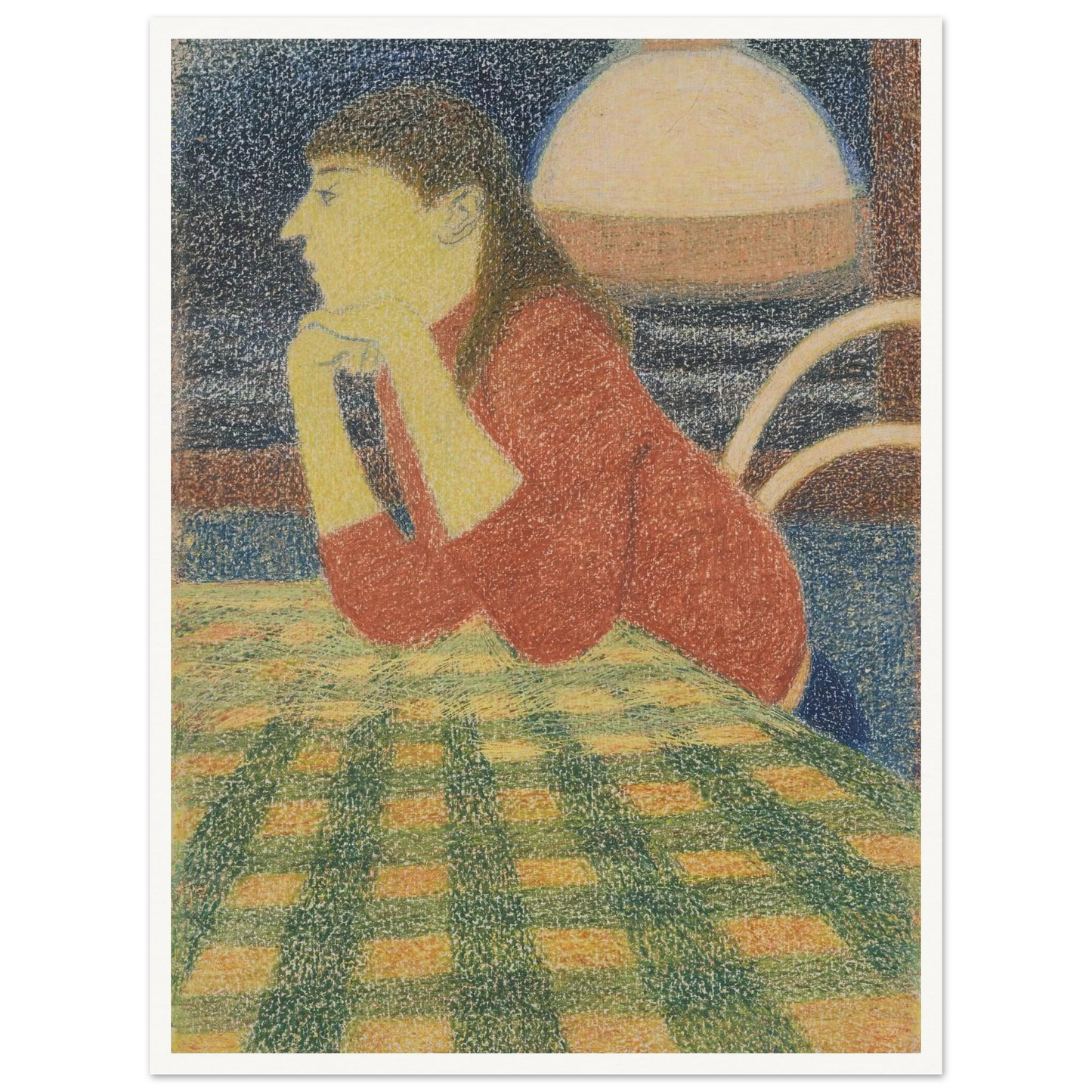 Leunende vrouw (1912) Art Print | Leon Spilliaert-Quipham Collections