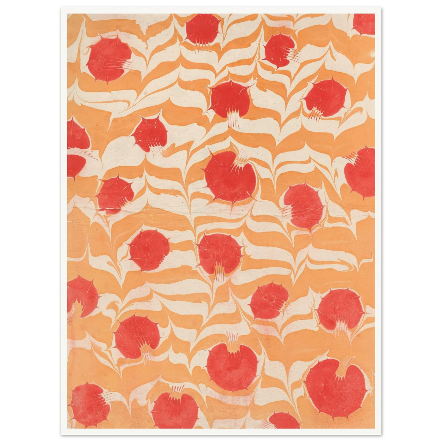 Marmorpapier (1900 - 1921) Art Print | Franz Weisse-Quipham Collections