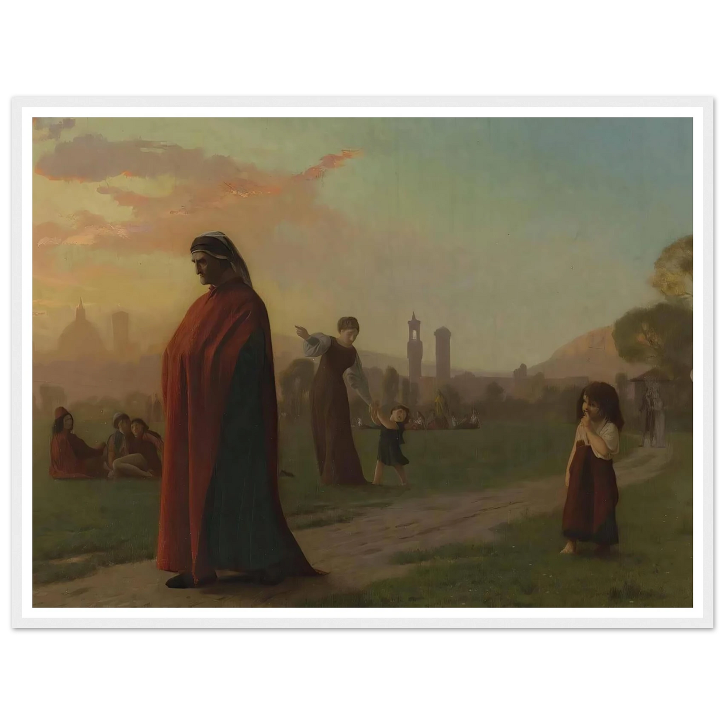 Dante (He Hath Seen Hell) Art Print | Jean Leon Gerome-Quipham Collections