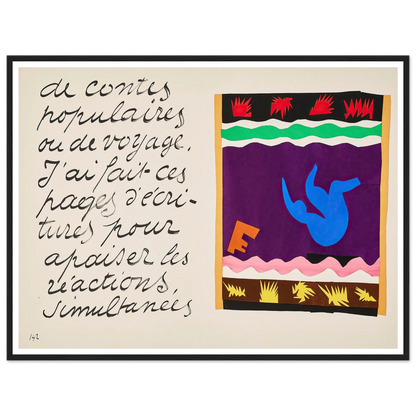 The toboggan (1947) Art Print | Henri Matisse-Quipham Collections