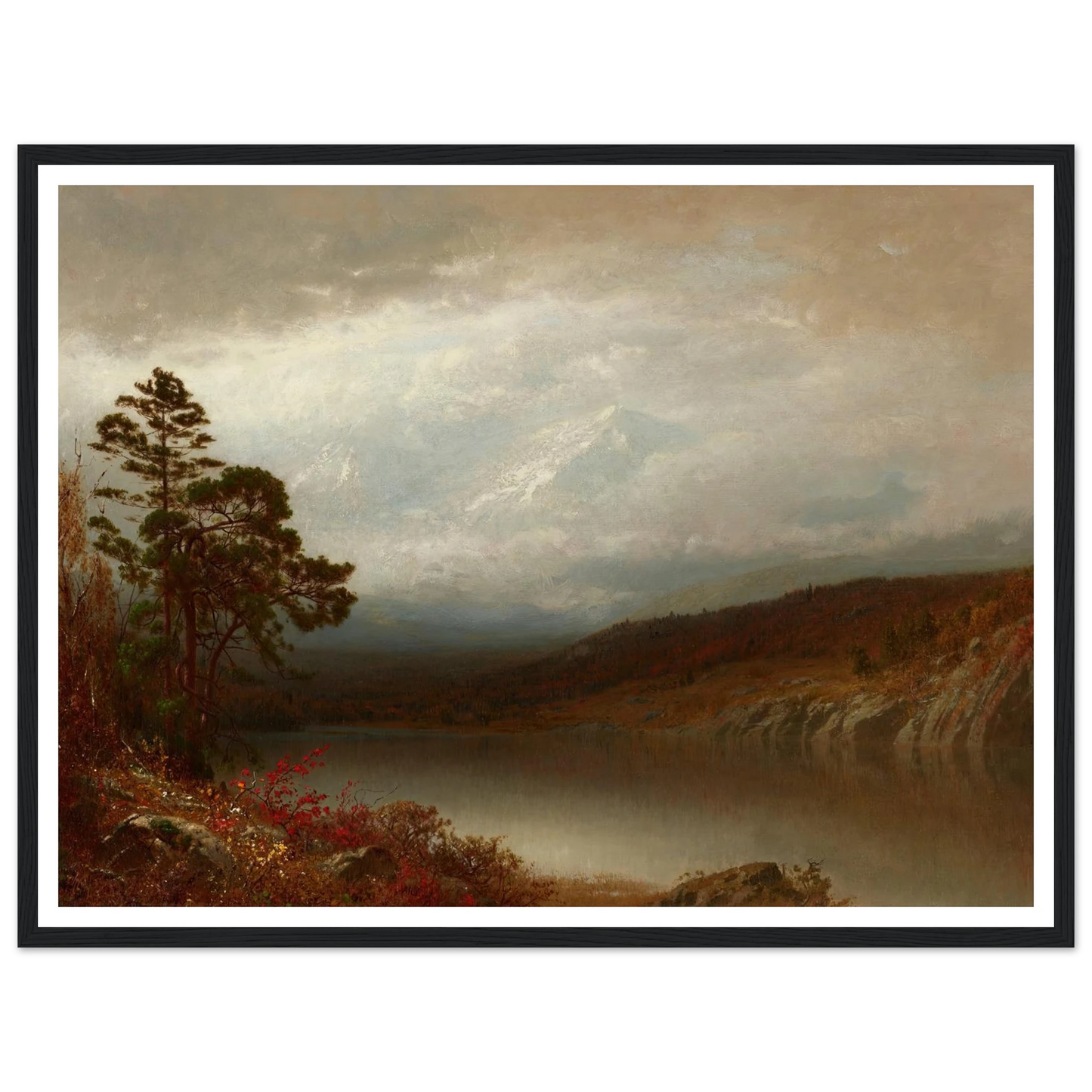 Autumn in the Adirondacks (c. 1872-73) Art Print | Alexander Helwig Wyant-Quipham Collections