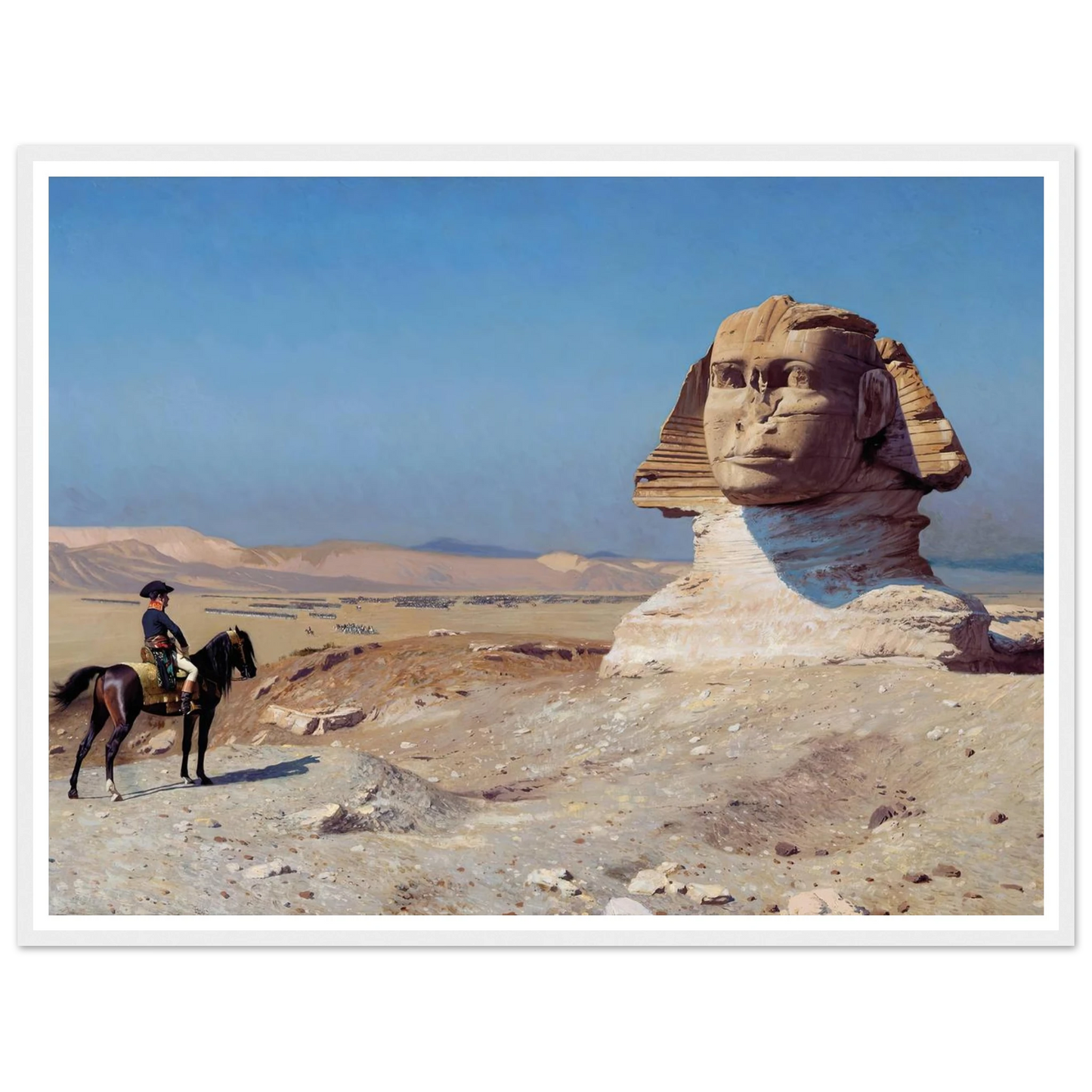 Bonaparte Before the Sphinx (1886) Art Print | Jean Leon Gerome-Quipham Collections